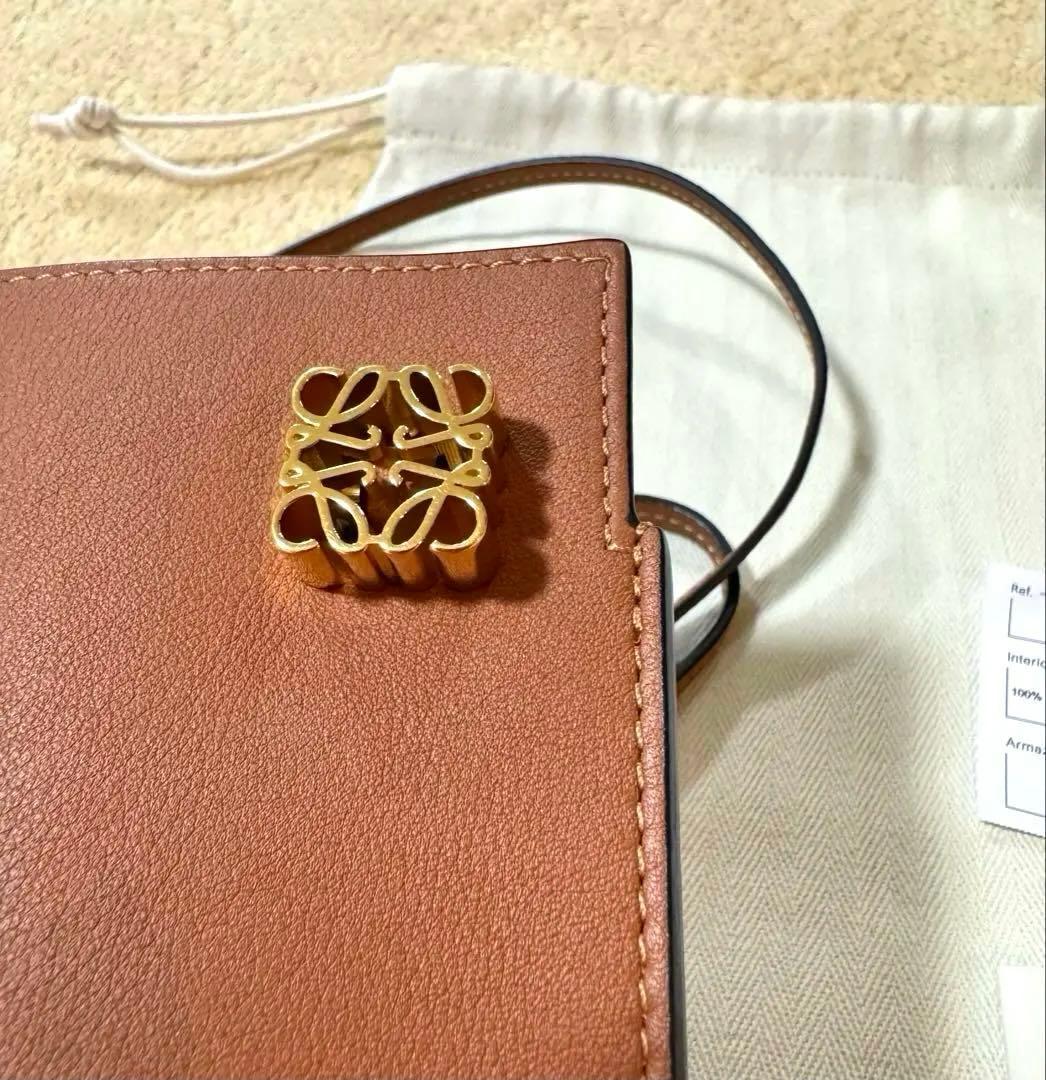 LOEWE ロエベ ダイスポケット ショルダーバッグ ブラウン