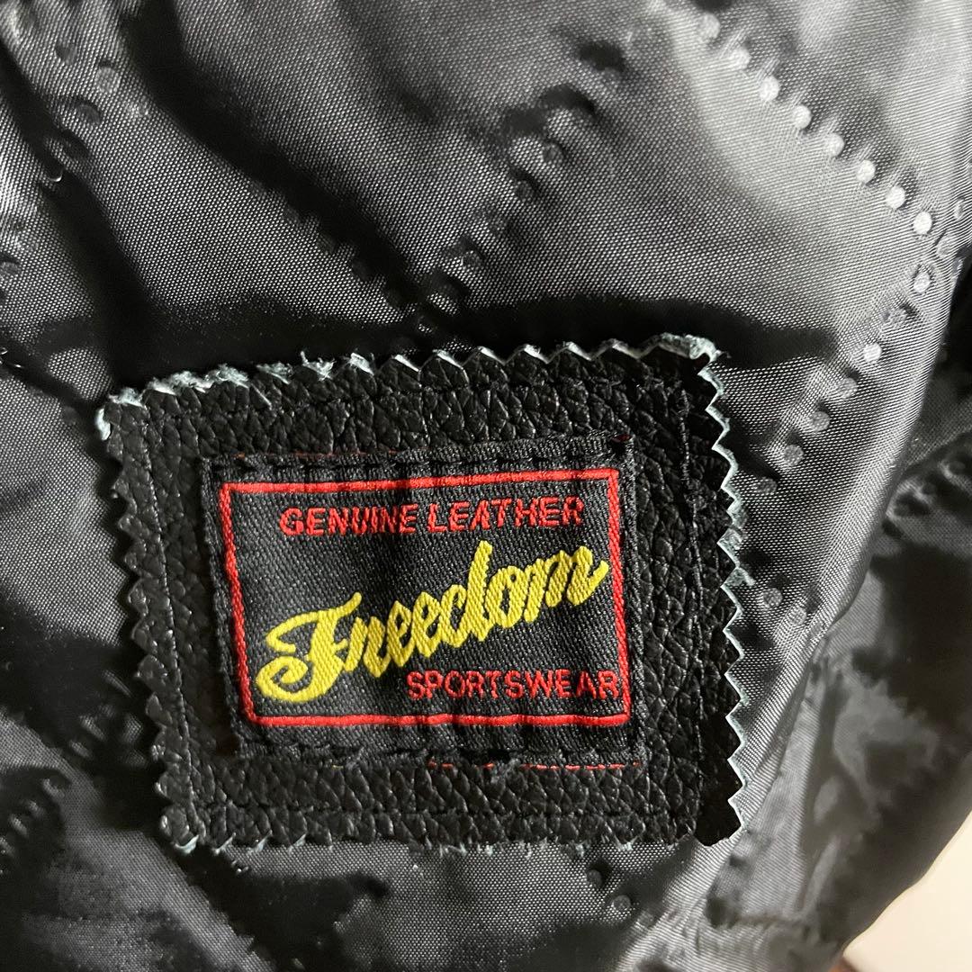 フリーダムレザー シングルライダースジャケット