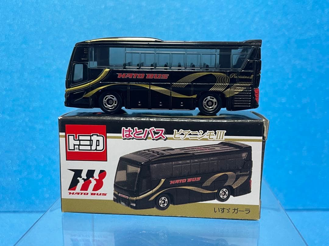 【トミカバス】ミニカー　はとバス　5台セット