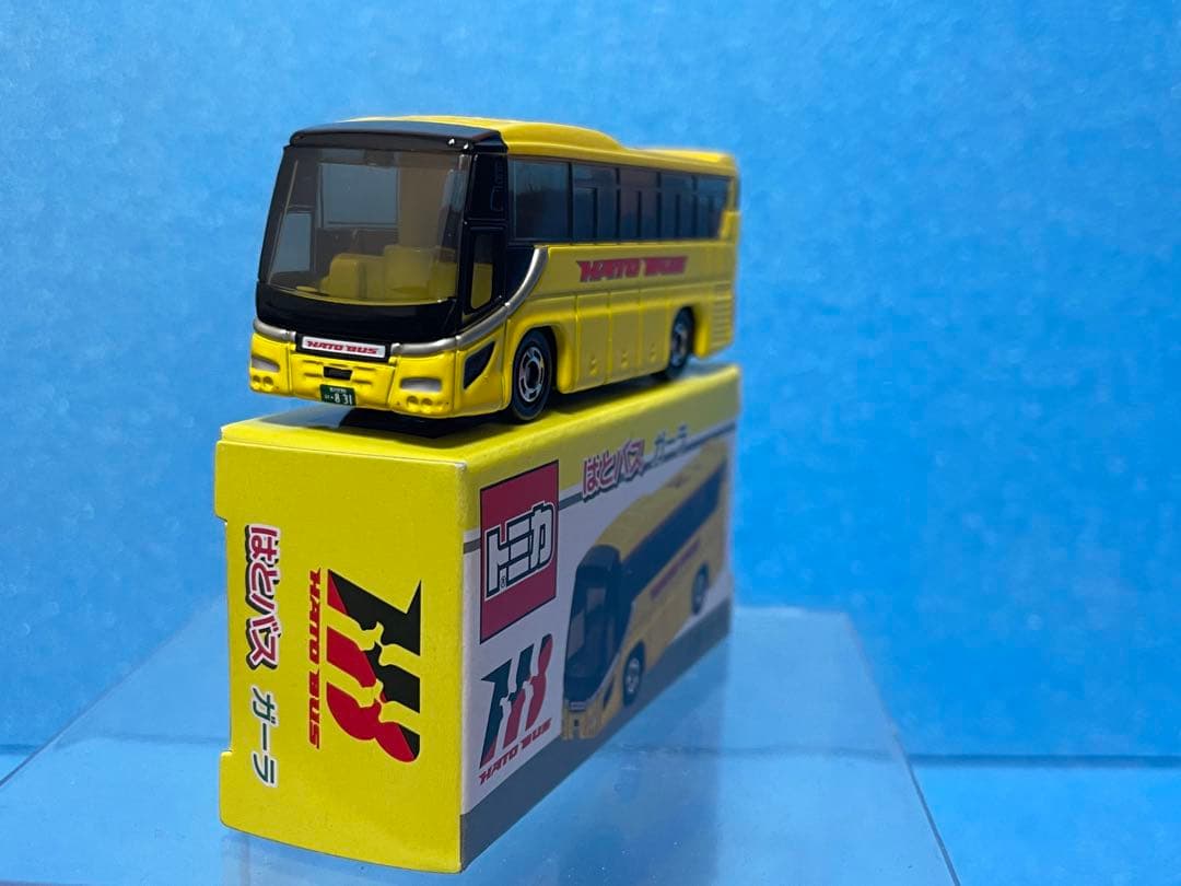 【トミカバス】ミニカー　はとバス　5台セット