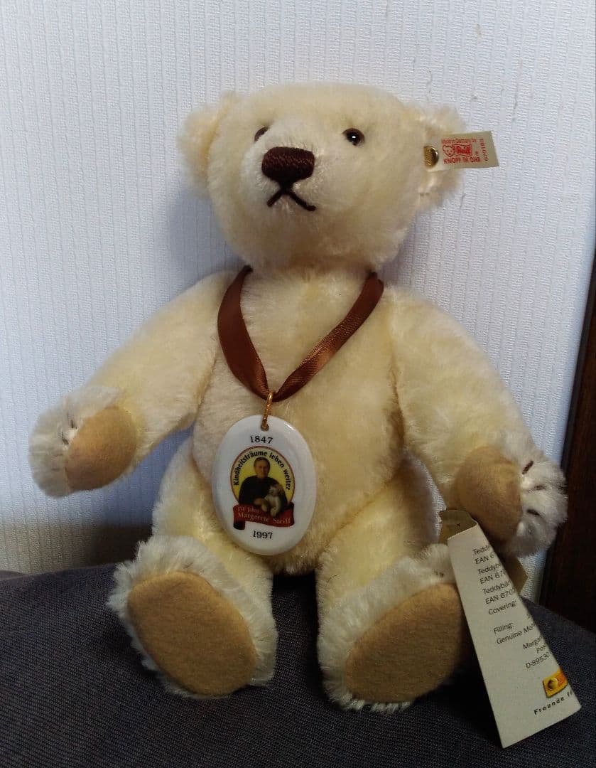 シュタイフ　steiffベア　マーガレット　ヴィンテージ