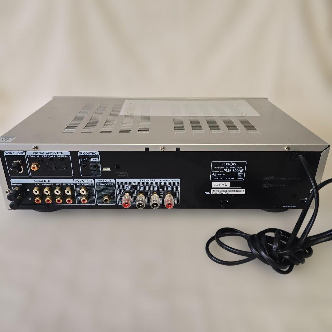 DENON PMA-600NE プリメインアンプ 2023年製