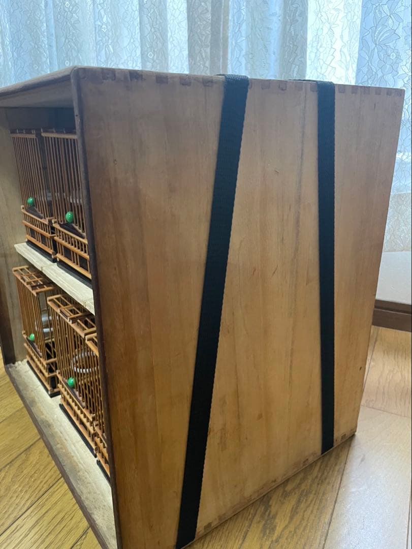 メジロ　寝かせカゴ　カゴ６個付き　Ｂ