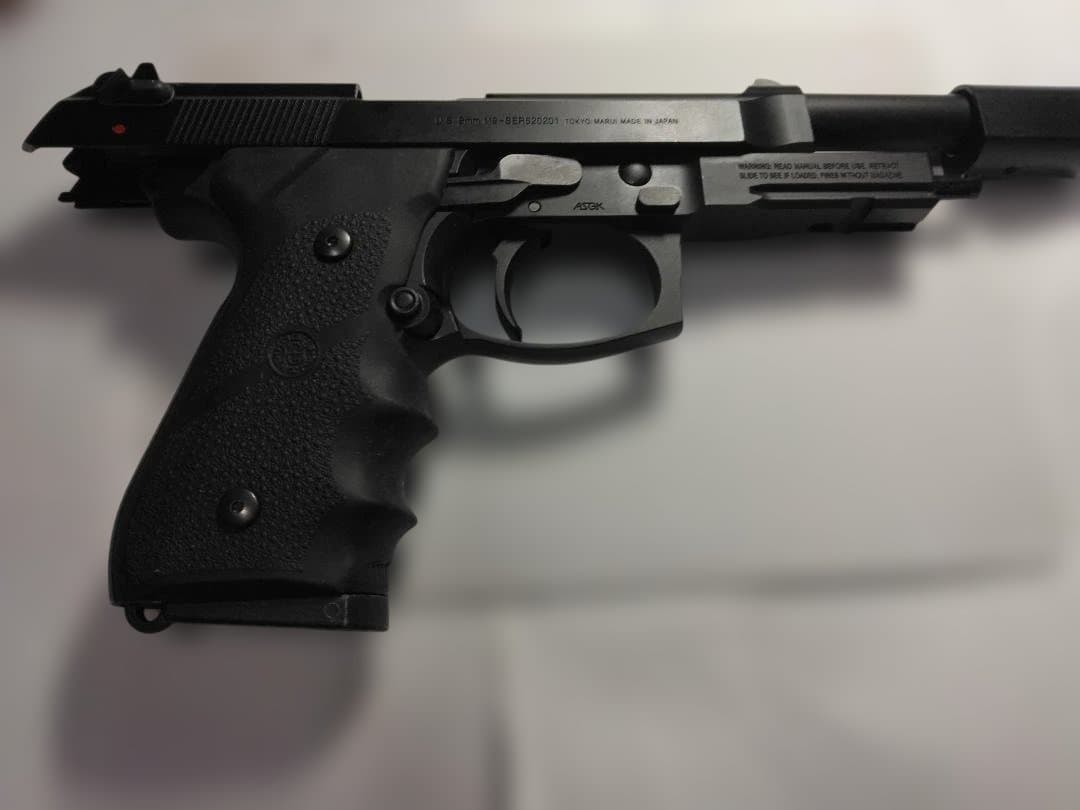 東京マルイガスガンM9A1コンセンペイターカスタム。