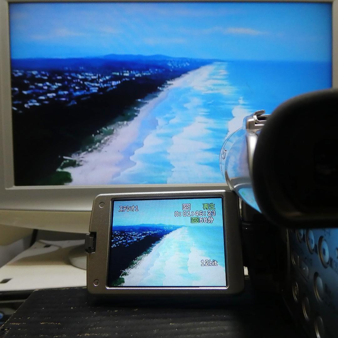 動作良好 キャノン DM-FV M100 MiniDVビデオカメラDVD化に最適