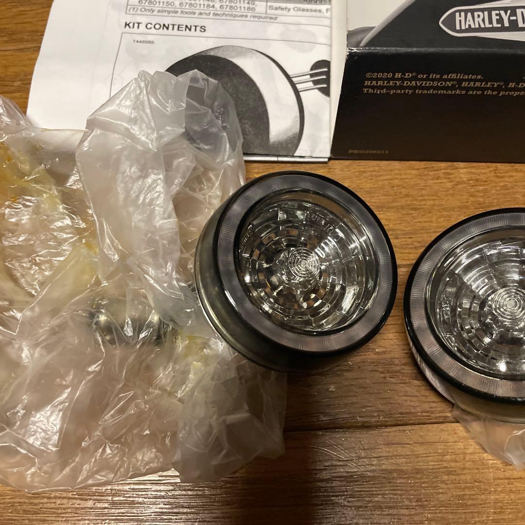 Harley-Davidson LED フロントターンシグナルインサート 2個
