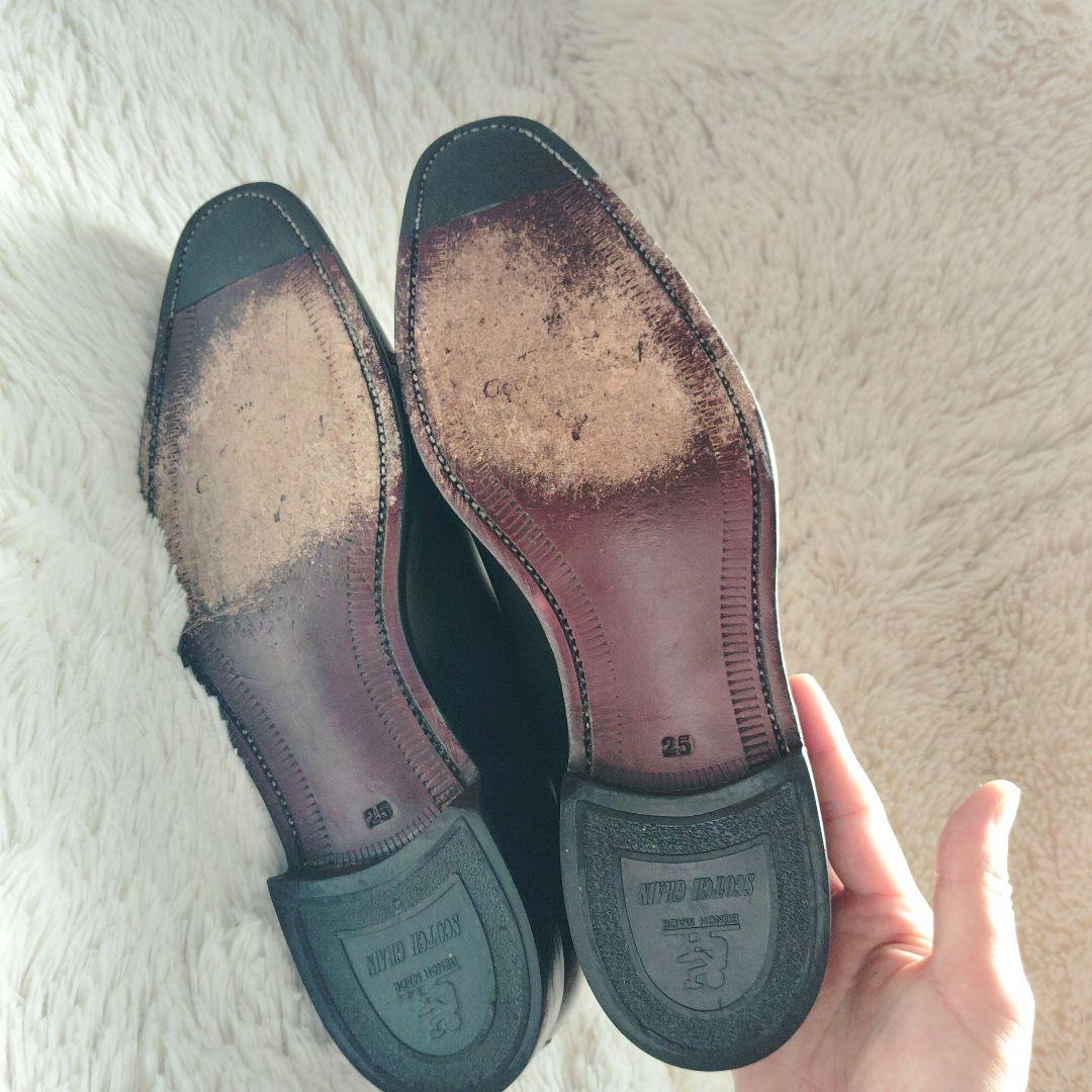 【極美品】スコッチグレイン　916　オデッサ　ストレートチップ　25