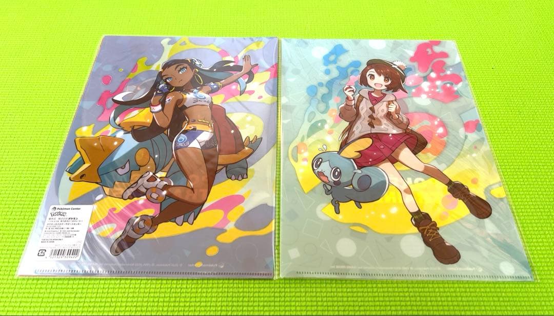 【絶版】　ポケモン　クリアファイル　N　ダイゴ　ヒカリ　ハルカ　さいとうなおき