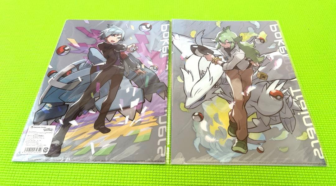 【絶版】　ポケモン　クリアファイル　N　ダイゴ　ヒカリ　ハルカ　さいとうなおき