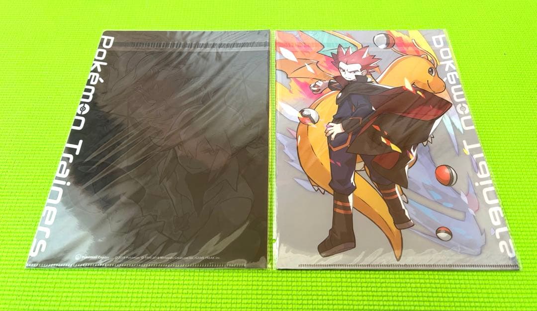 【絶版】　ポケモン　クリアファイル　N　ダイゴ　ヒカリ　ハルカ　さいとうなおき