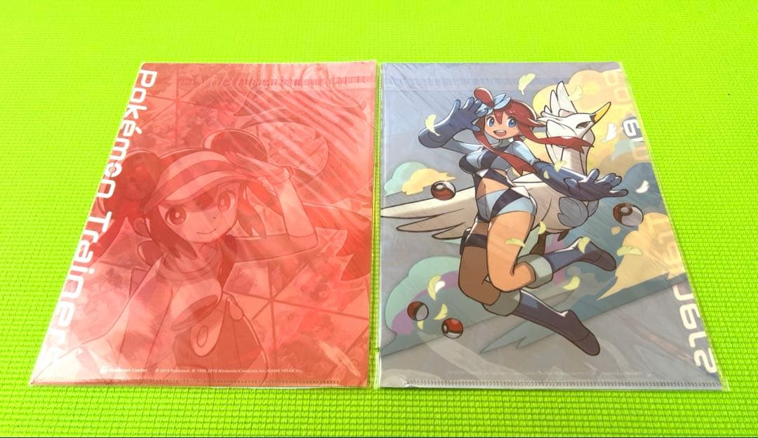 【絶版】　ポケモン　クリアファイル　N　ダイゴ　ヒカリ　ハルカ　さいとうなおき