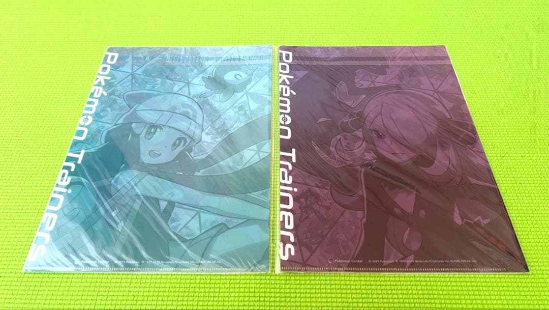 【絶版】　ポケモン　クリアファイル　N　ダイゴ　ヒカリ　ハルカ　さいとうなおき