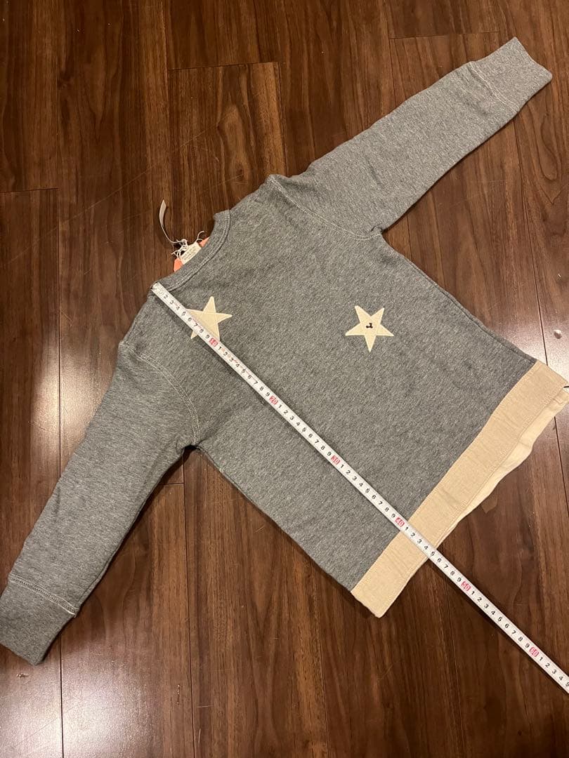 1.4万 新品 DENIM DUNGAREE ミッキー レイヤード カーディガン