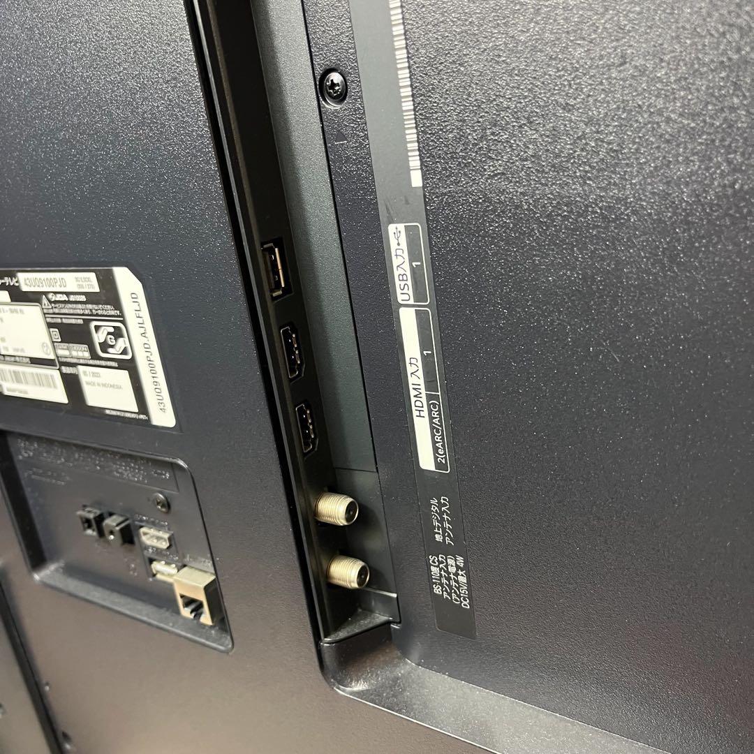 LG 43型 チューナー内蔵 43UQ9100PJD Alexa 4K IPS