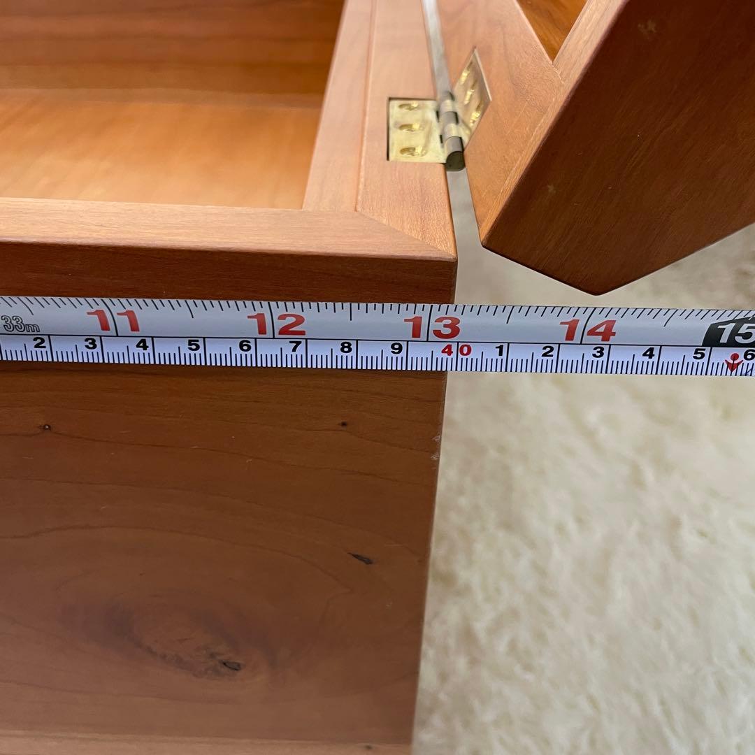 木製宝箱　木箱　おもちゃ箱　コンテナ　アンティーク