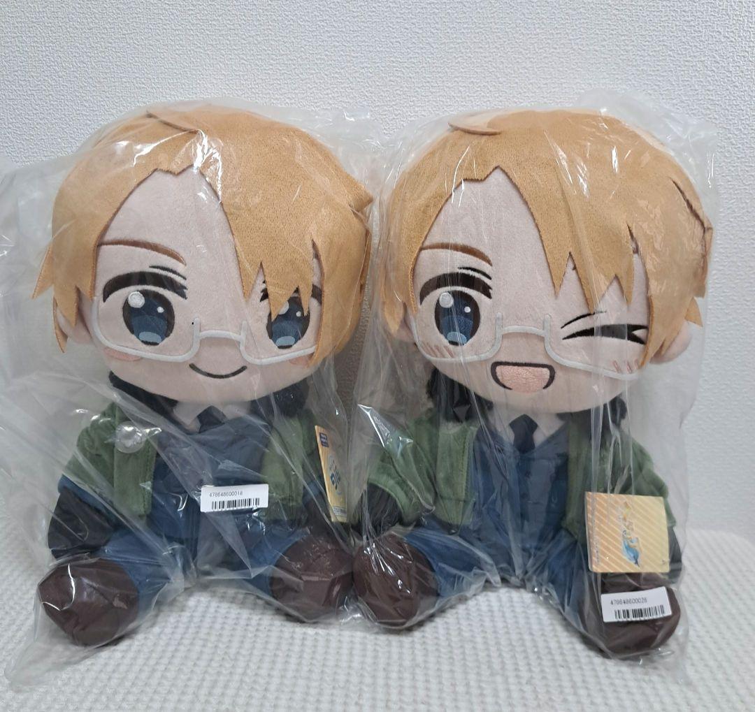 タイクレ限定　ヘタリアWorld★Stars BIGぬいぐるみ イギリスアメリカ