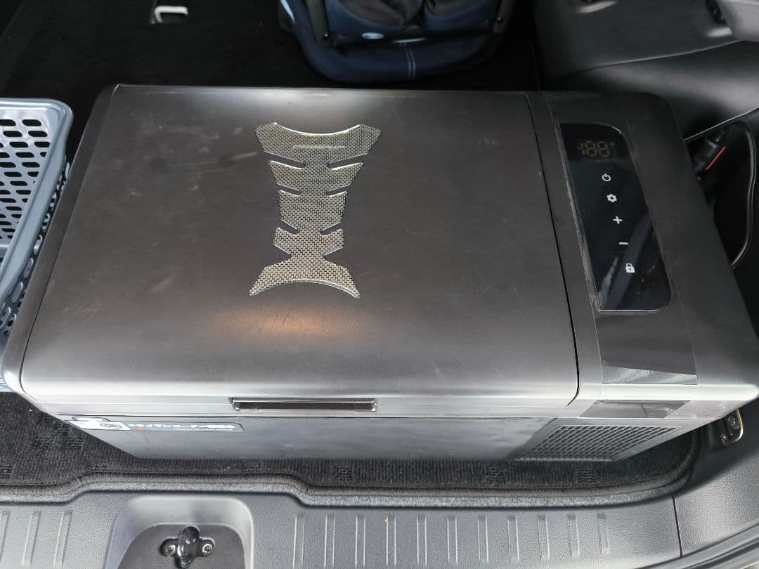 車載冷蔵庫 ポータブル冷凍庫 ブラック　15L