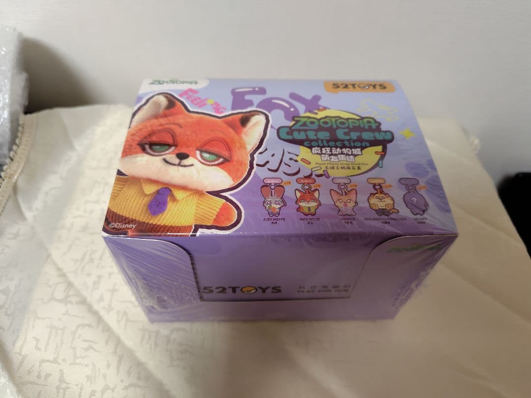 ズートピア52TOYS Zootopia Cute Crew　ケータイストラップ