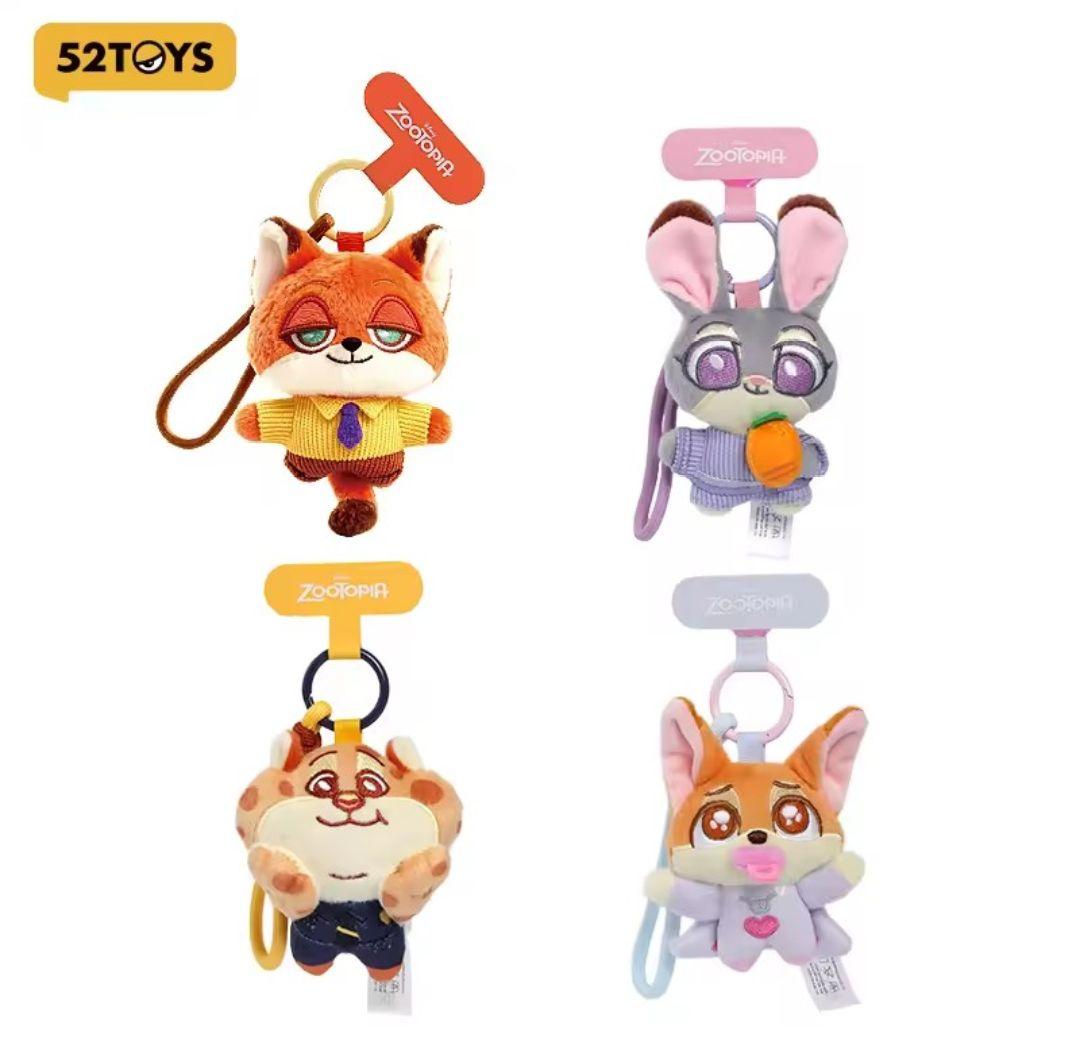 ズートピア52TOYS Zootopia Cute Crew　ケータイストラップ