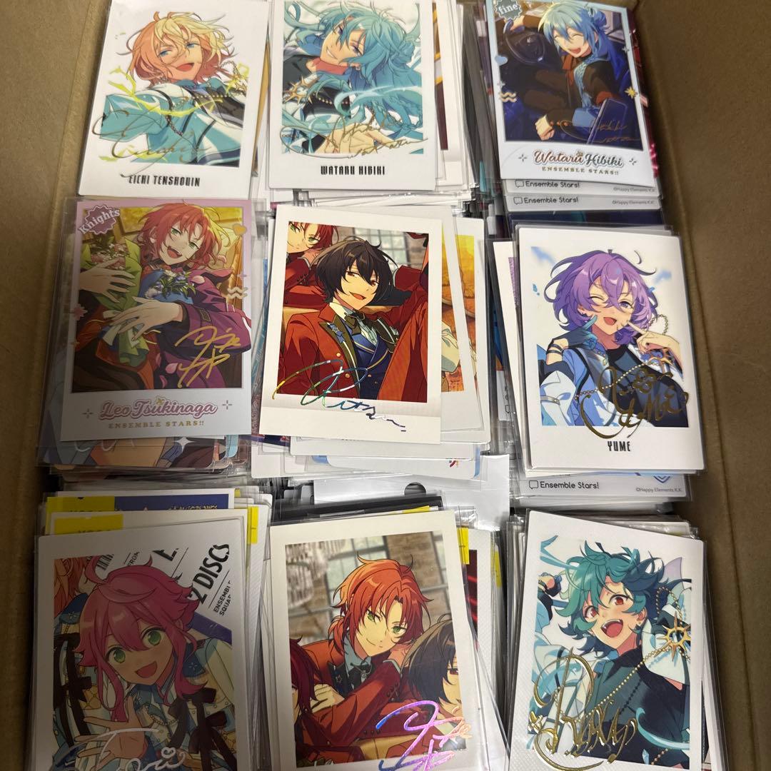 あんさんぶるスターズ　あんスタ　ぱしゃこれ等　紙類　約2500枚大量まとめ売り