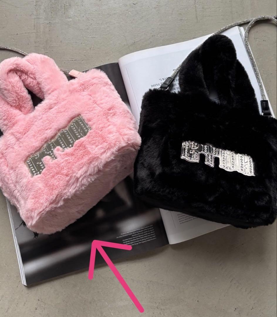 GYDA ノベルティ ファーバッグ