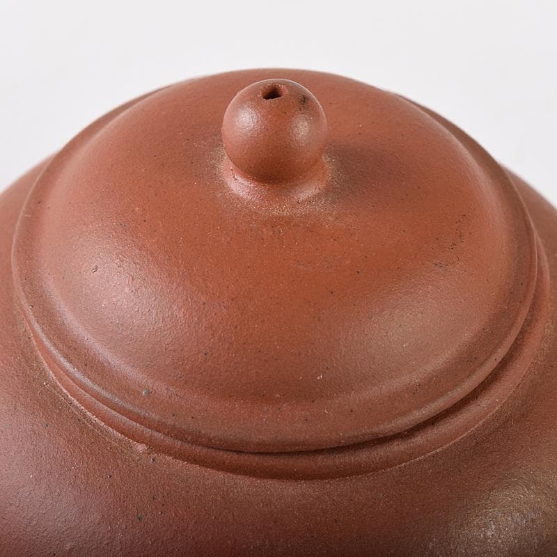 中国　荊渓恵孟臣製　紫砂　朱泥　小さな急須　茶壷　V　R8321