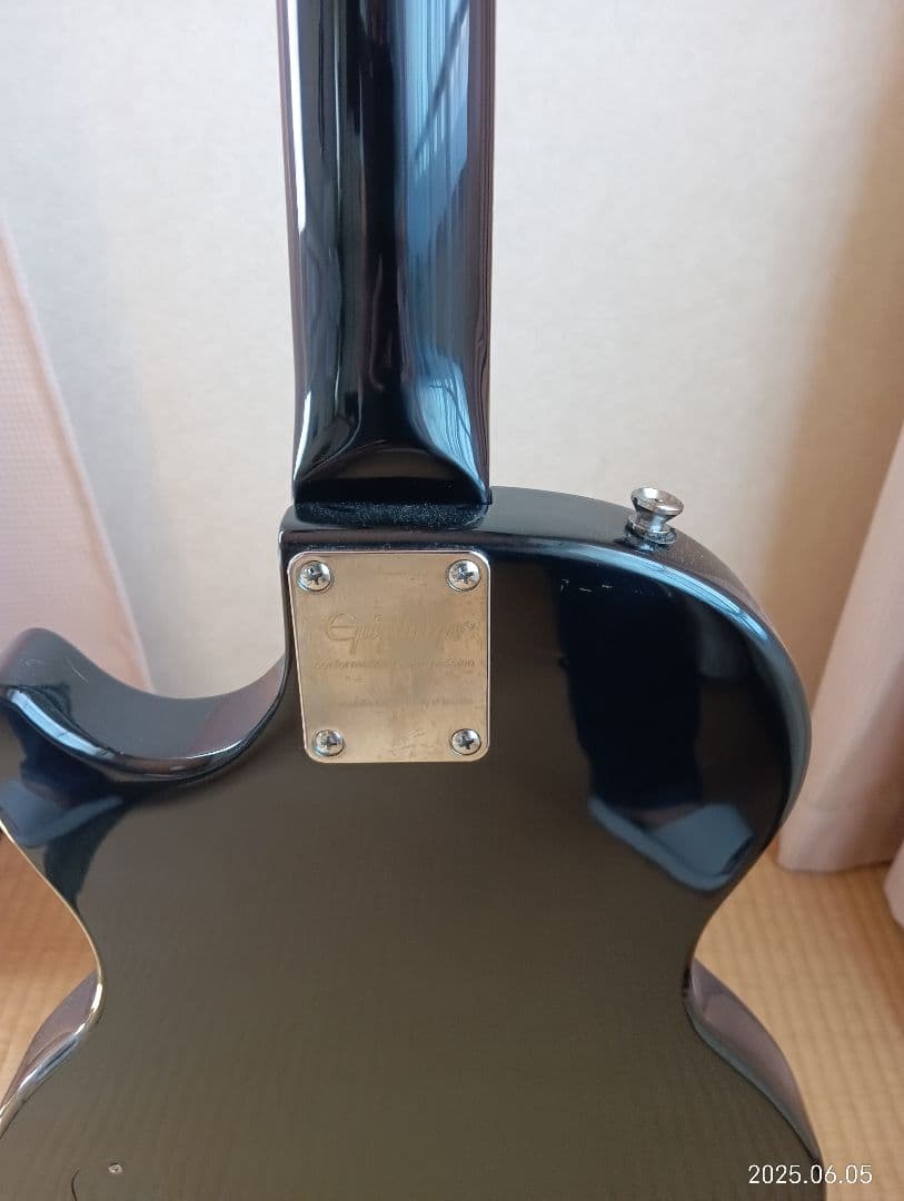 Epiphone 　レスポールジュニア　ブラックエレキギター