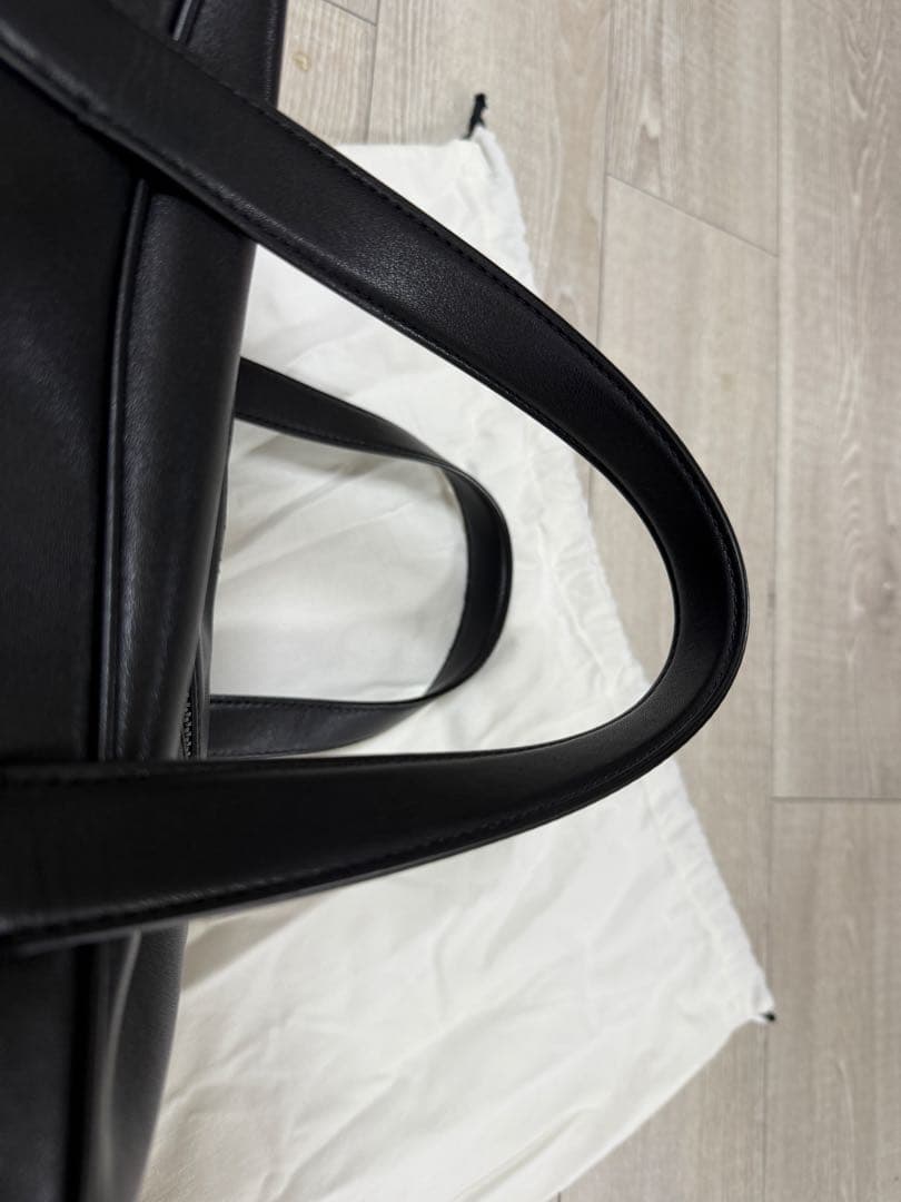 カールラガーフェルド 本革 ブラック 2WAY ビジネスバッグ A4収納可