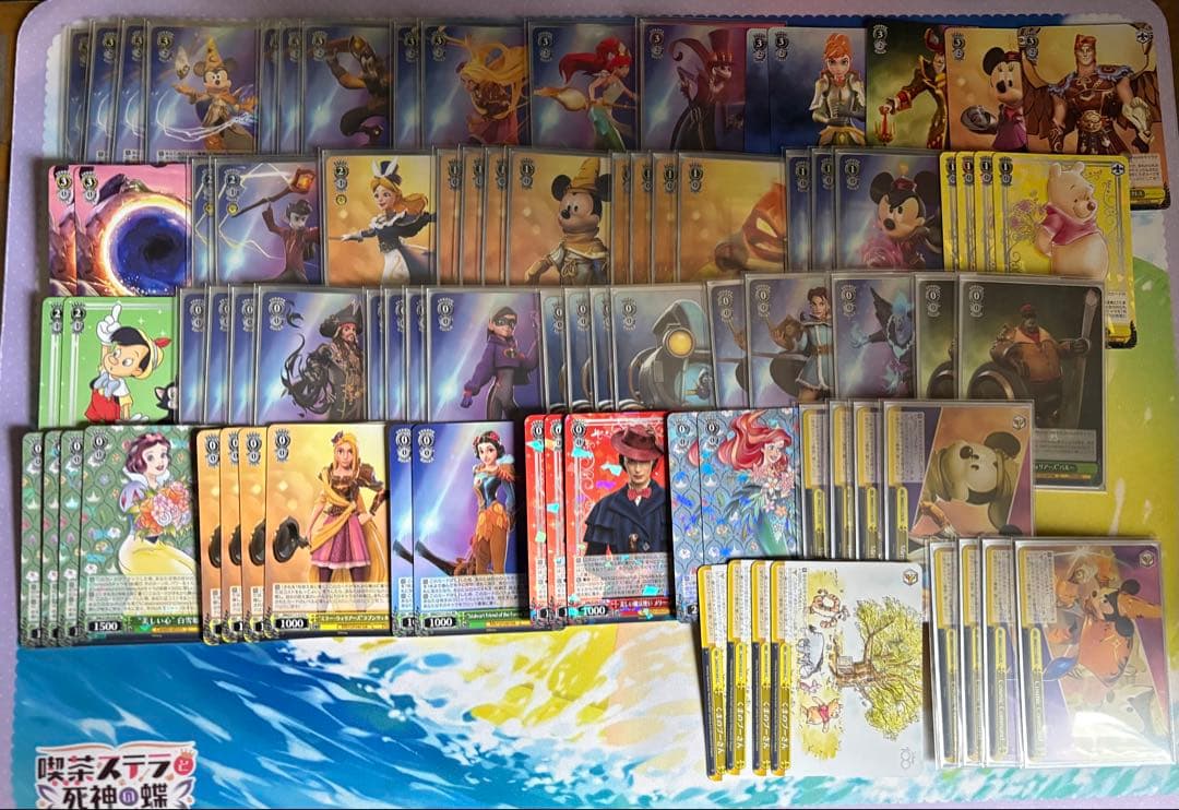 ミラーウォリアーズ　ディズニー　8枝　デッキ　デッキセット