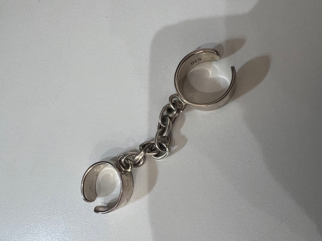 シルバー925 チェーン付きリング