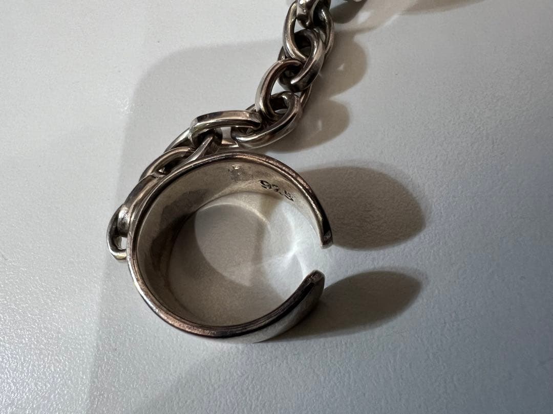 シルバー925 チェーン付きリング