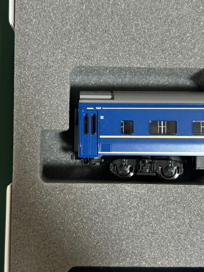 希少　KATO10-823 24系寝台特急「あけぼの」 3両増結セット室内灯入り