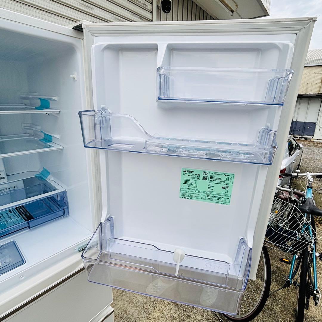 【10/22まで】【美品】三菱 冷蔵庫 MR-CX27F-W（2021年製）