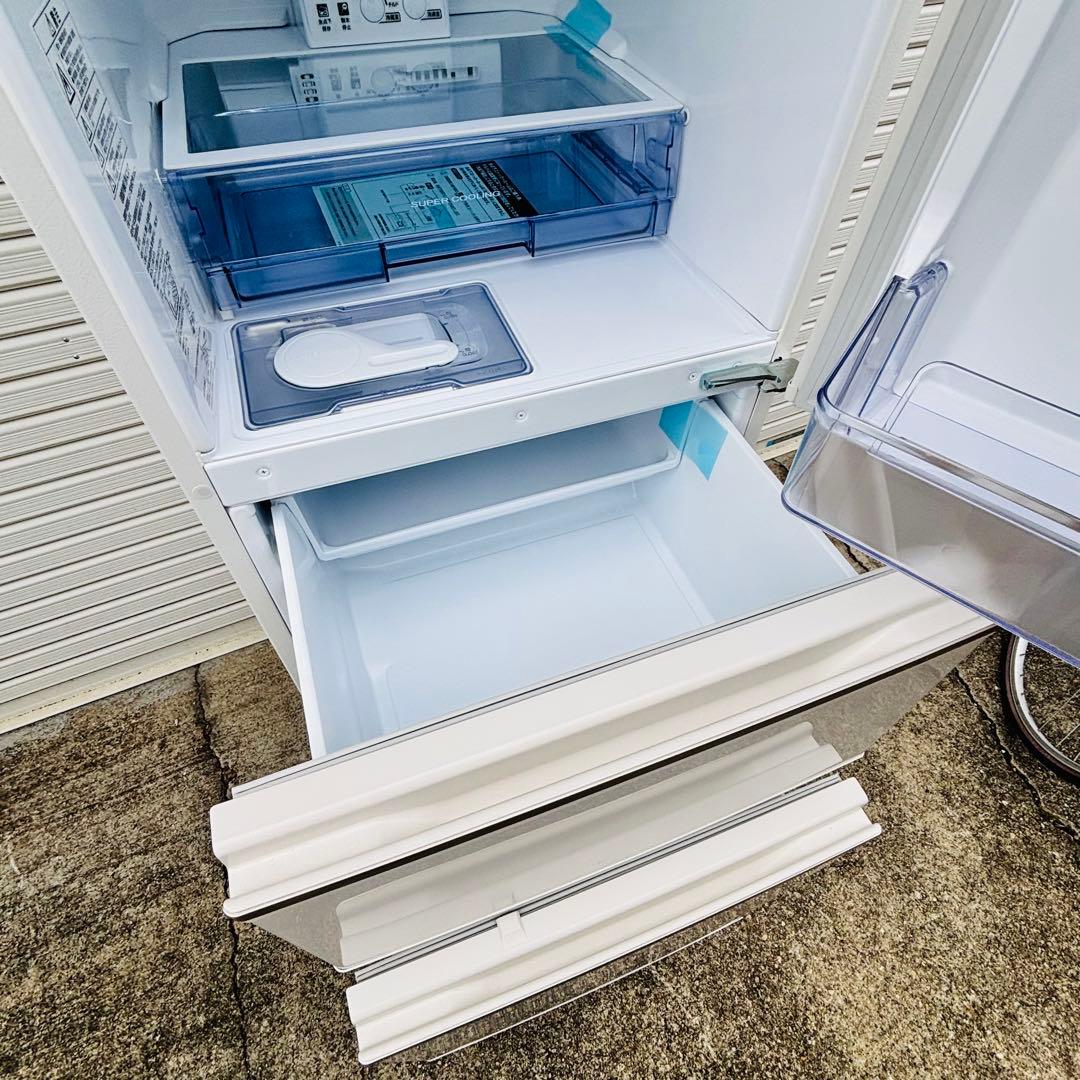 【10/22まで】【美品】三菱 冷蔵庫 MR-CX27F-W（2021年製）