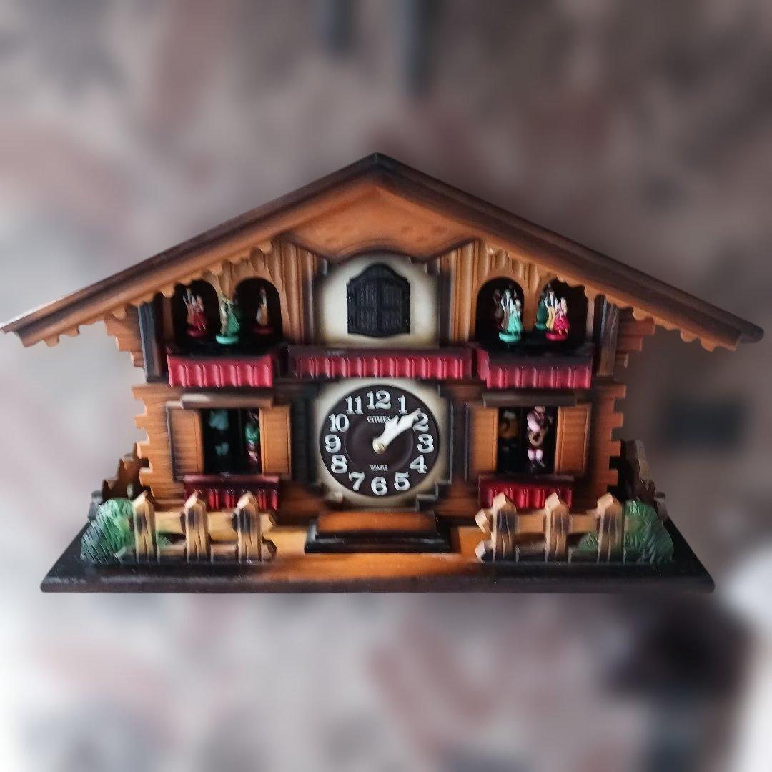 CITIZEN:鳩カッコウ/掛け置き兼用時計/限定品（大型サイズ）