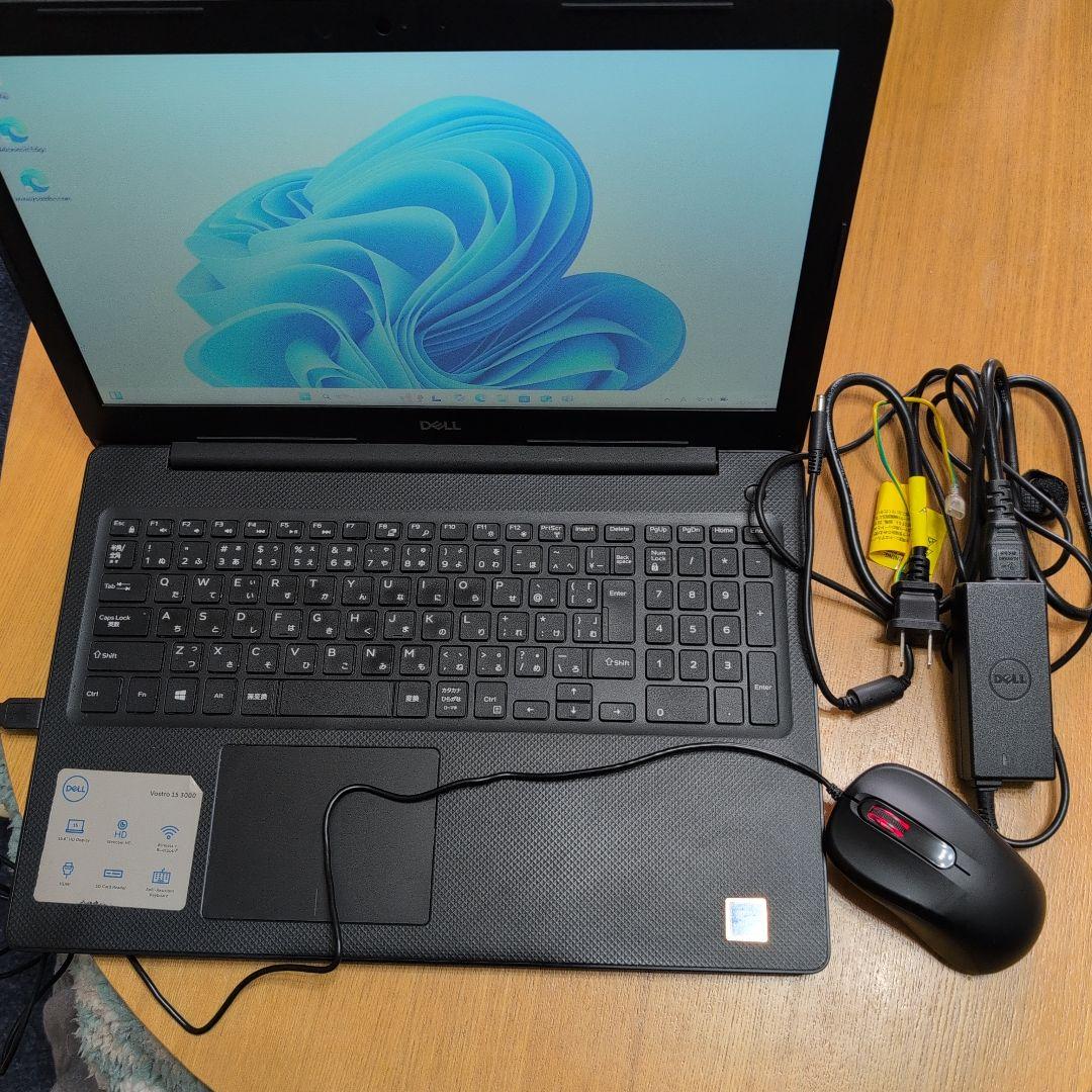 DELL Vostro 15 3000 ノートパソコン　ssd250g強化