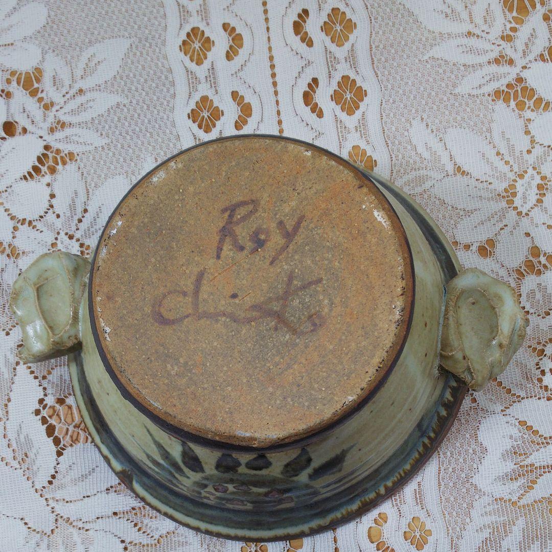 笠間陶芸家ロイマーチン氏の展示会作品