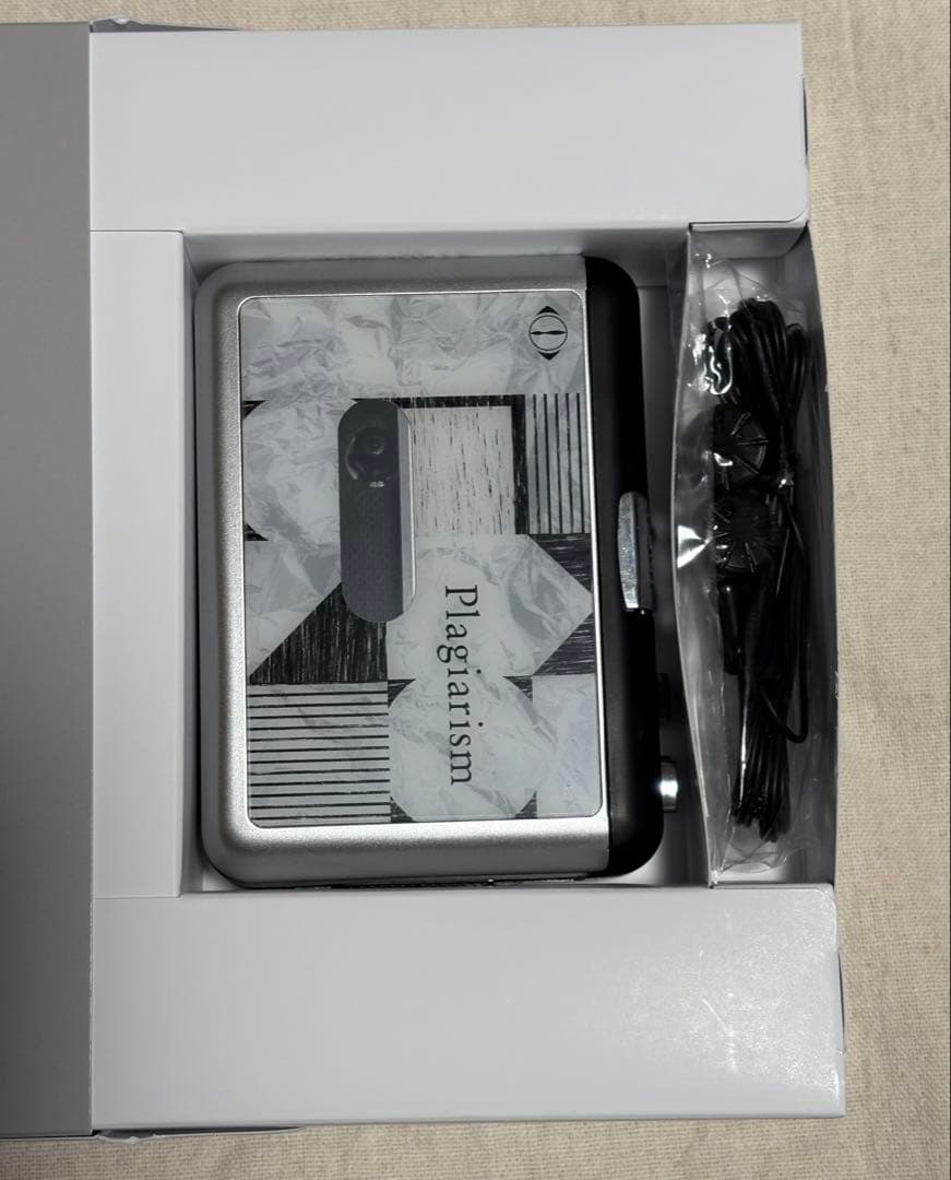 【未使用】ヨルシカ　盗作　カセットプレイヤー