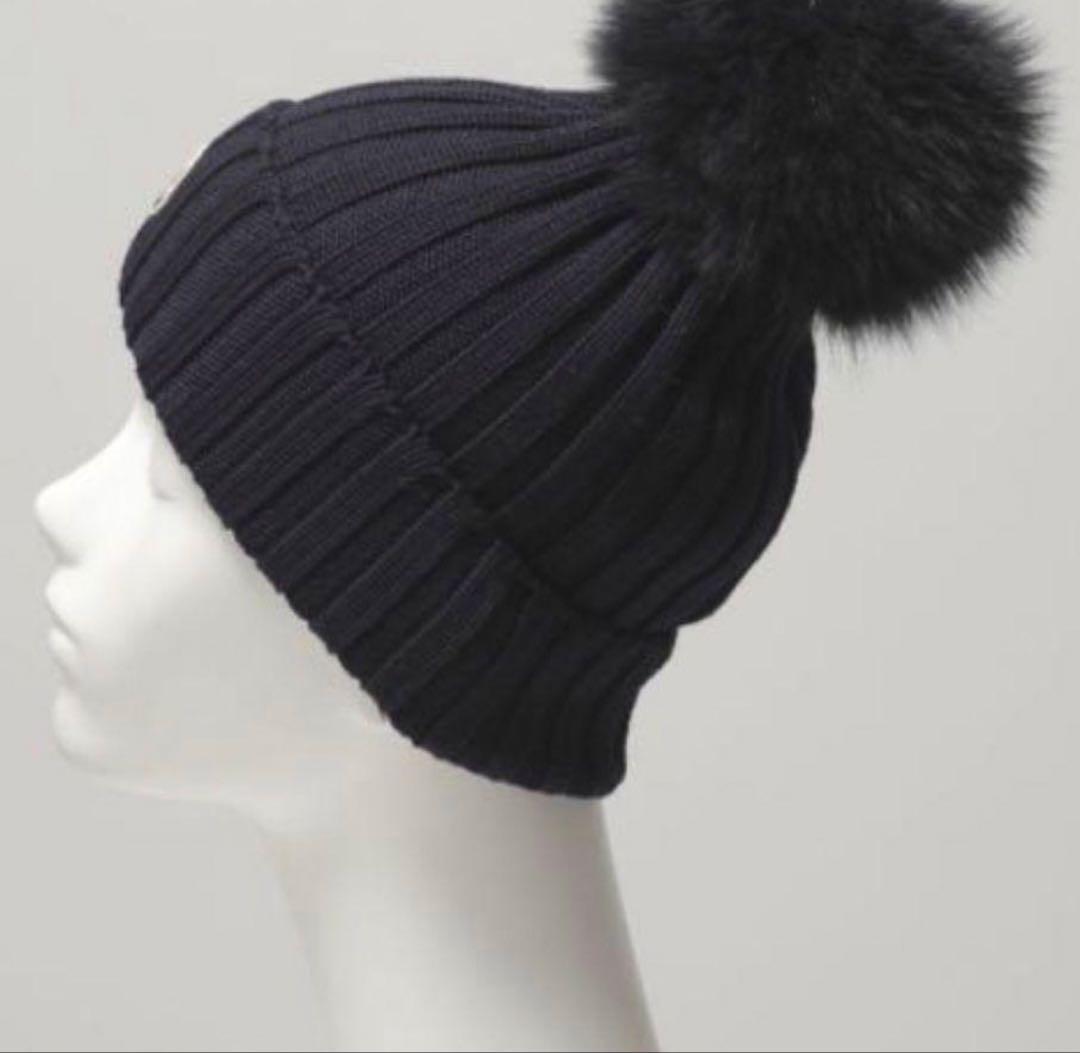 【入手困難】MONCLER モンクレール ニット帽 ポンポン ユニセックス