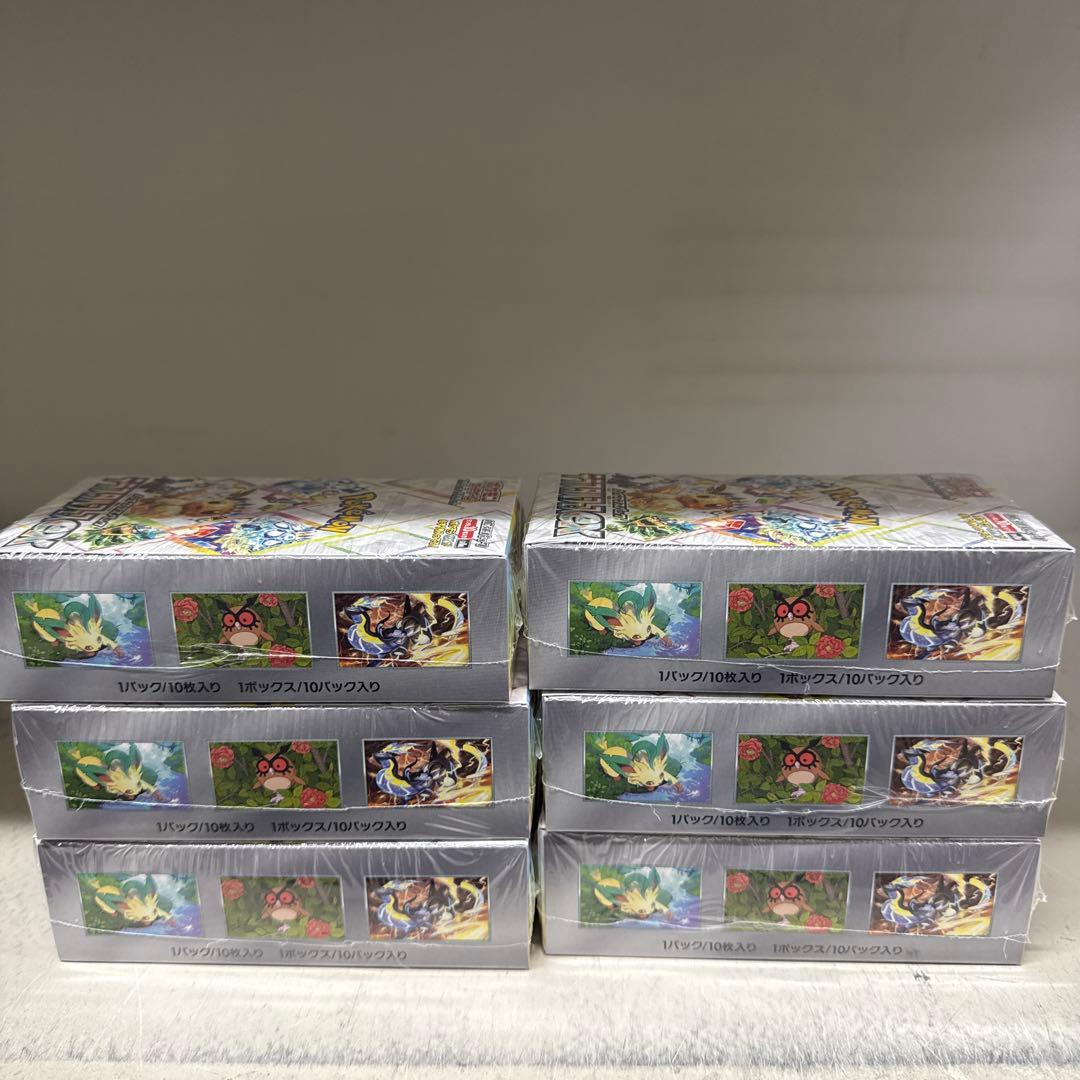 ポケモンカード　テラスタルフェスex 6BOX シュリンク付き