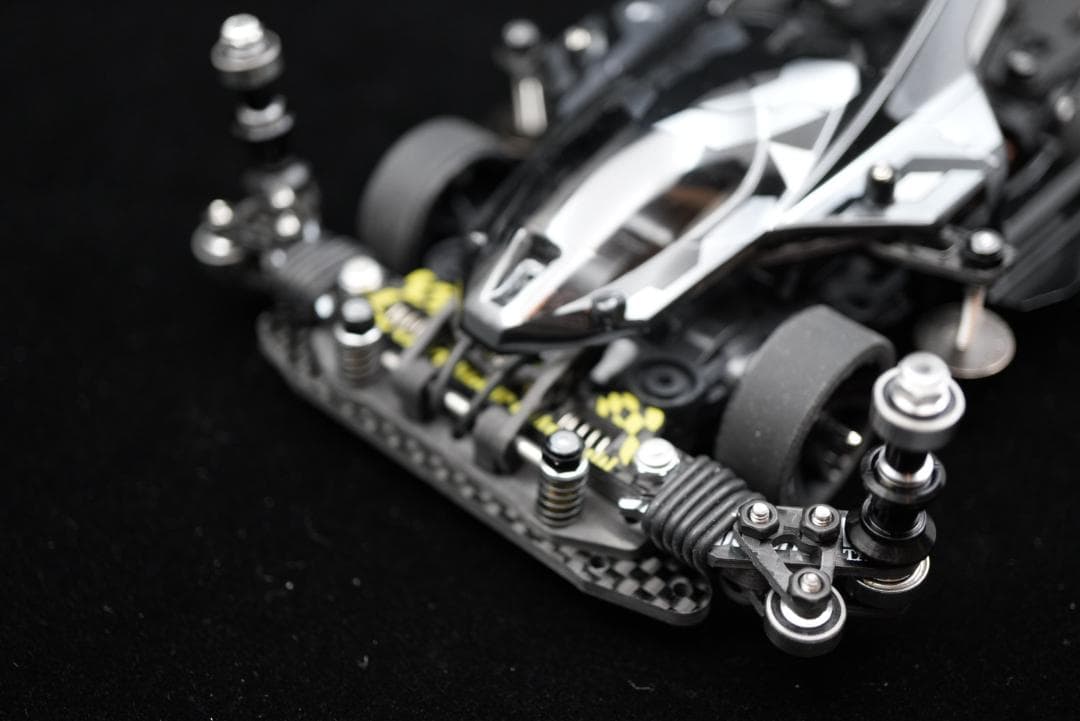 ミニ四駆 MSフレキ 完成マシン 漆黒機甲Ver.2 海外優勝仕様