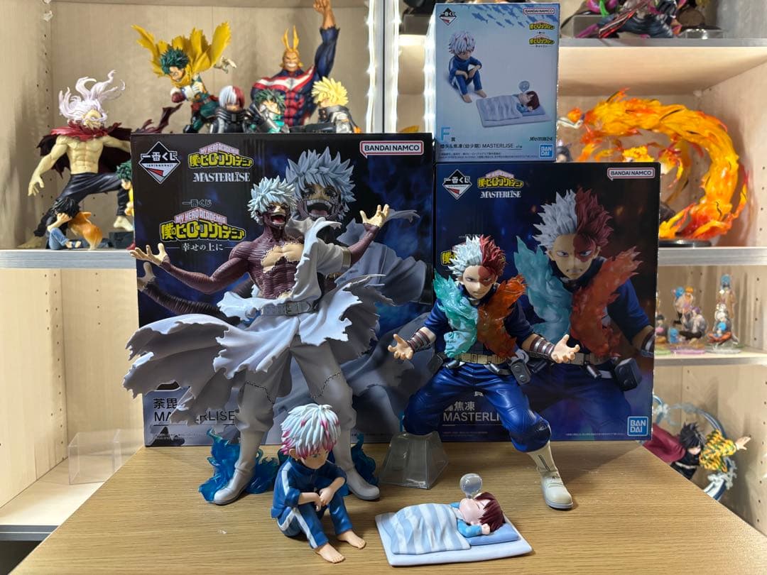 一番くじ 僕のヒーローアカデミア 幸せの上に 轟焦凍・荼毘セット　開封品