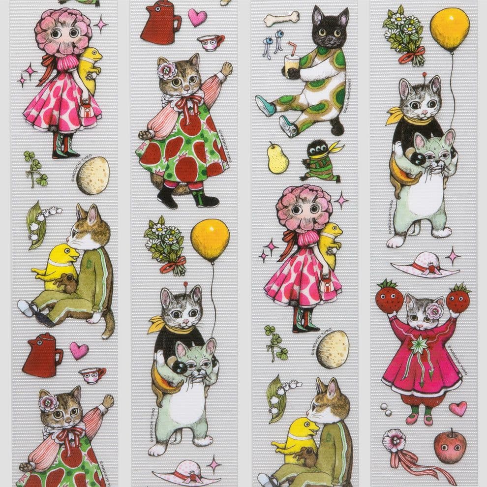 ヒグチユウコ CIRCUS 丸箱 養生テープ 11個 ギュスターヴ サーカス