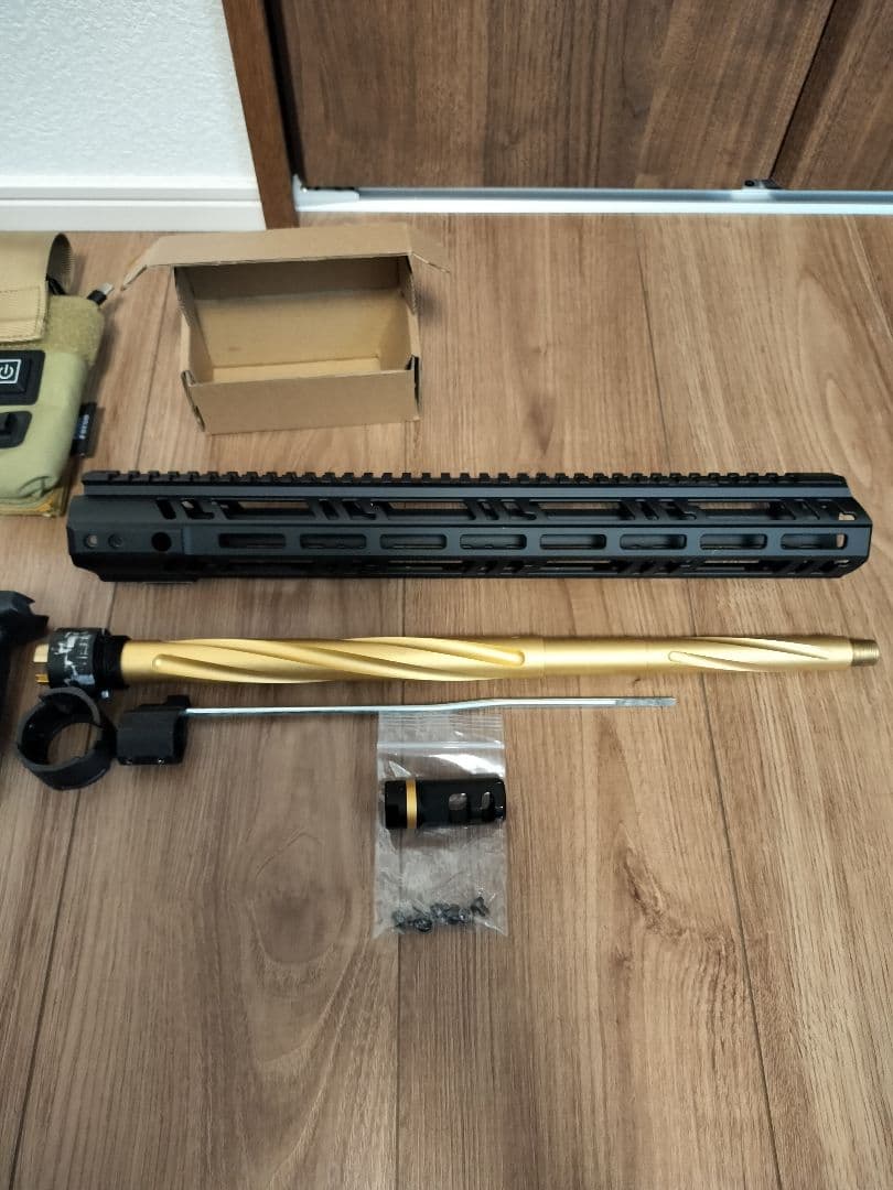 東京マルイ MTR16 GOLD mws MAGPUL ハンドストップ実物付き