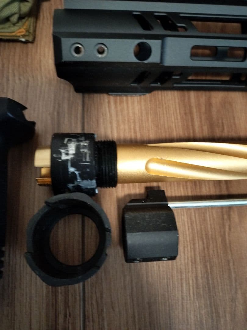 東京マルイ MTR16 GOLD mws MAGPUL ハンドストップ実物付き