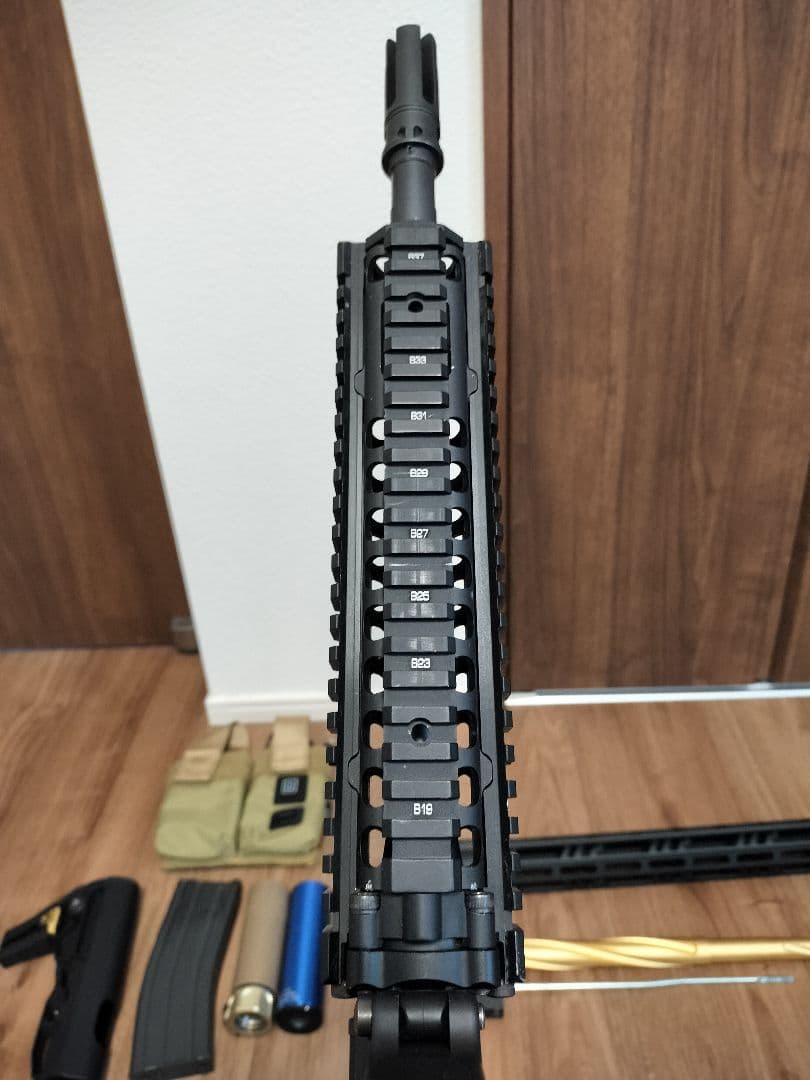 東京マルイ MTR16 GOLD mws MAGPUL ハンドストップ実物付き