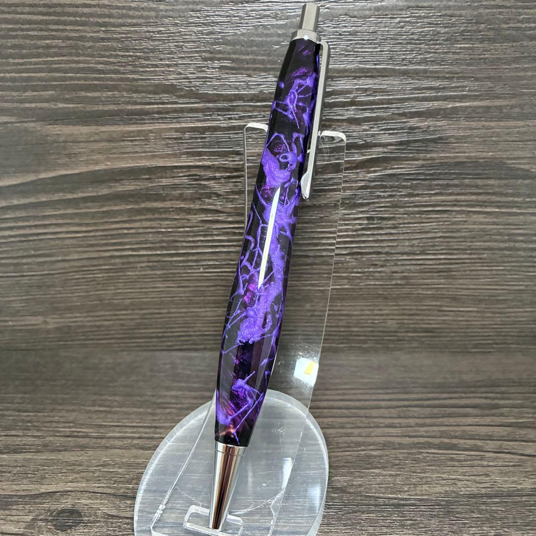 【紫一閃雷鳴】 ボールペン0.5 （flagship model）