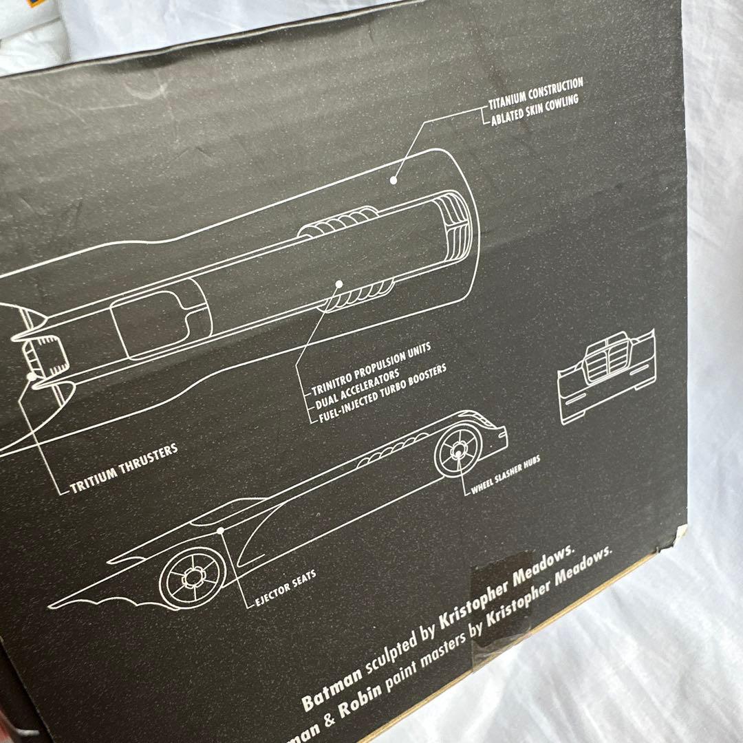 廃盤　バットモービル with バットマン＆ロビン 「バットマン アニメイテッド