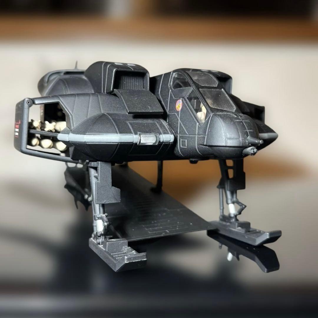 超レア❗️新世紀合金 1/72 エイリアンドロップシップ＃3 ブラックバージョン