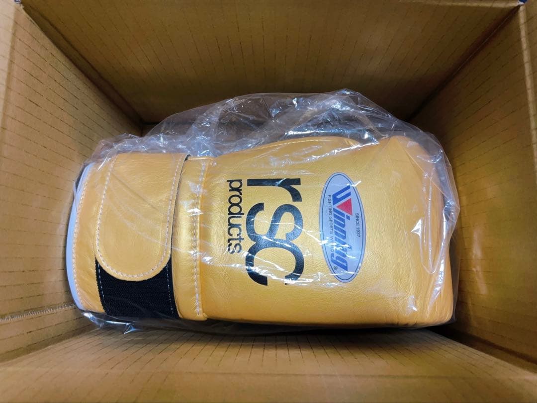 Winning rsc products ボクシンググローブ 14 oz 金